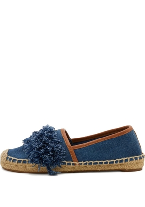 Tory Burch pre-owned tassel-detail espadrilles - Blue