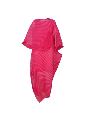 Issey Miyake Wander asymmetric dress - Pink