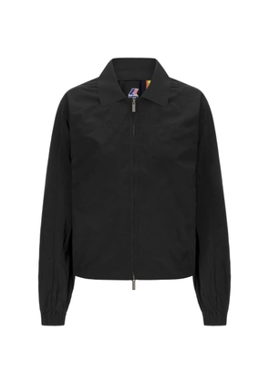 K-Way Jordin zip-up jacket - Black
