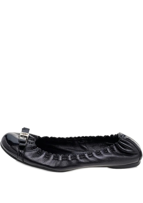 Tory Burch Pre-owned leather ballet flats - Black