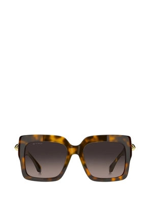 ETRO Etrodrop tortoiseshell-effect square-frame sunglasses - Brown