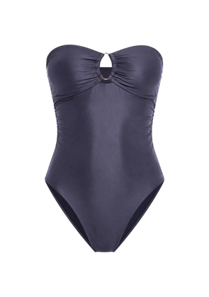 Seafolly ring-front bandeau swimsuit - Blue