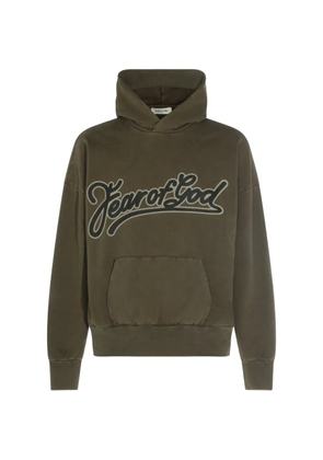 Fear Of God logo-print hoodie - Brown
