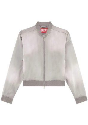 Diesel G-Khlow-N1 logo-embroidered jacket - Grey