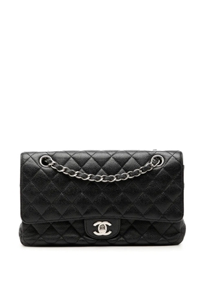 CHANEL Pre-Owned 2011 Medium Classic Caviar Double Flap shoulder bag - Black