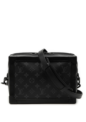 Louis Vuitton Pre-Owned 2019 Monogram Eclipse Soft Trunk crossbody bag - Black
