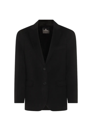 ANINE BING single-breasted notched-lapels blazer - Black