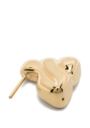 Maria Black small Bogota wavy earrings - Gold