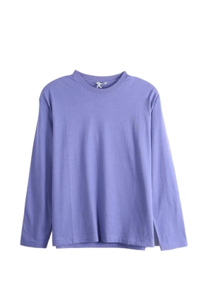 Auralee long-sleeve T-shirt - Purple