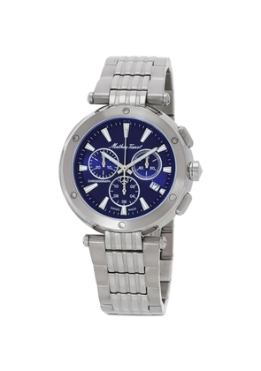 Mathey Tissot Neptune chronograph 42mm watch - Blue
