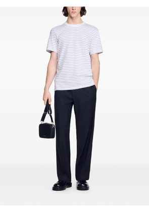 SANDRO striped T-shirt - White