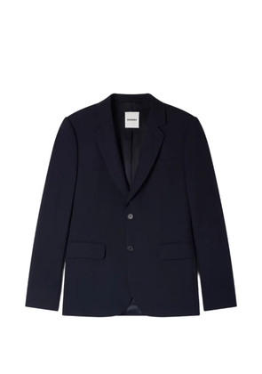 SANDRO Micro Check button blazer - Black