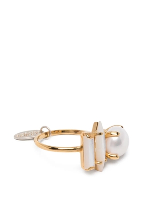 Wouters & Hendrix pearl-embellishment ring - Gold