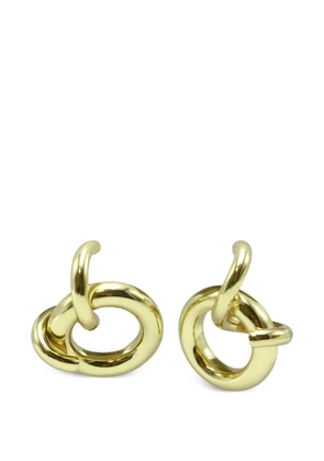 Ellery intertwined-circle hanging earrings - Gold