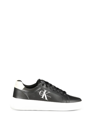 Calvin Klein logo-print low-top sneakers - Black