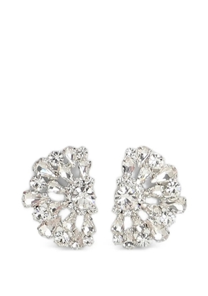 Magda Butrym crystal-embellished fan earrings - Silver