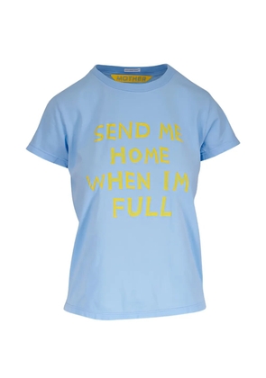 MOTHER The Boxy Goodie Goodie printed T-shirt - Blue
