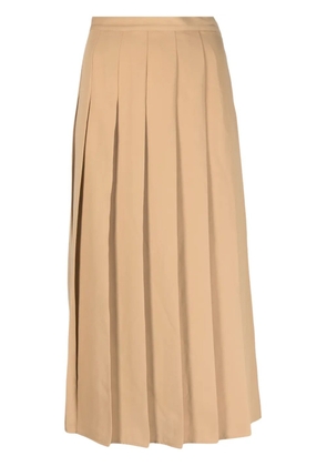 Polo Ralph Lauren pleated high-waist skirt - Brown