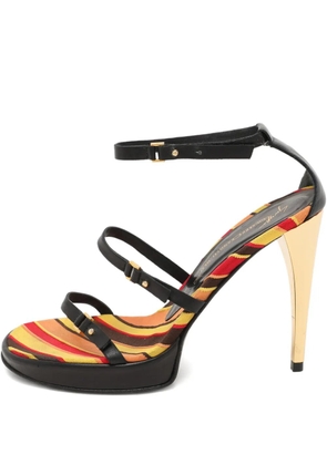 Giuseppe Zanotti platform strap sandal - Black