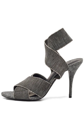 Pre-Owned Alexander Wang 100mm leather heeled sandals - Grey