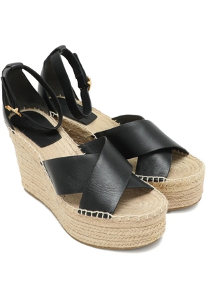 Tory Burch leather sandals - Black