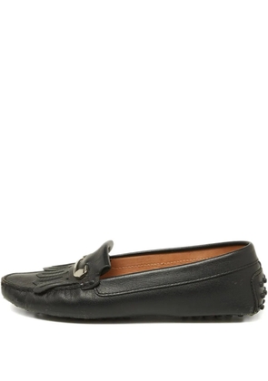 Tod's Vintage leather loafers - Black