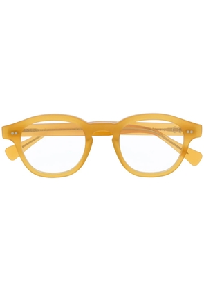 Epos Bronte round-frame glasses - Yellow