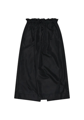 Simone Rocha ruffled drawstring skirt - Black