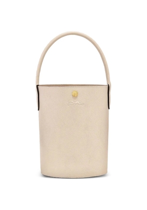 Longchamp small Épure bucket bag - Neutrals