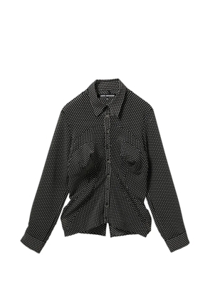Junya Watanabe polka dot blouse - Black