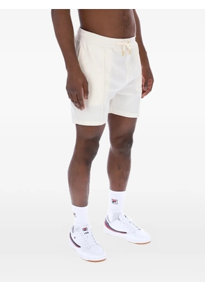 Fila Eusebio logo-patch drawstring track shorts - White