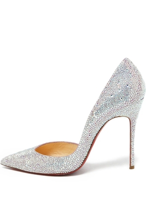 Christian Louboutin Pre-Owned 100mm Iriza pumps - Silver
