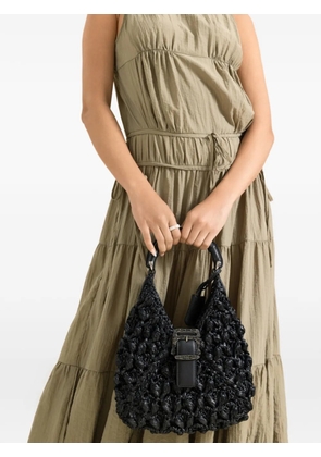 Ermanno Scervino mini Hobo buckle-detail tote bag - Black