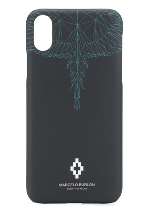 COUNTY OF MILAN printed Iphone X case - Black