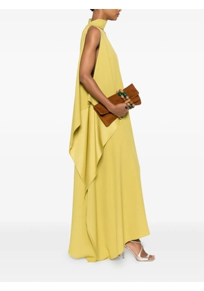 Taller Marmo one-shoulder draped dress - Yellow