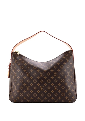 Louis Vuitton Pre-Owned Slouchy Handbag Monogram Canvas MM hobo bag - Brown