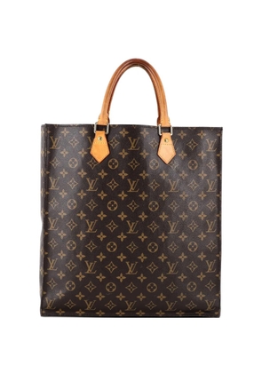 Louis Vuitton Pre-Owned Vintage Sac Plat Bag Monogram Canvas tote bag - Brown