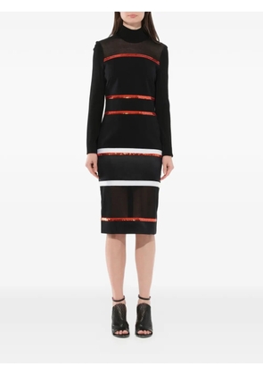 Givenchy sequined sweater dress - Black