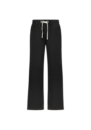 Gaelle drawstring track pants - Black
