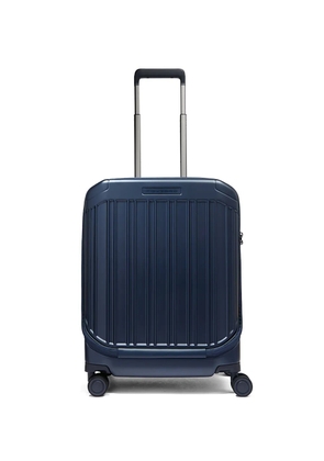 PIQUADRO ribbed cabin suitcase - Blue