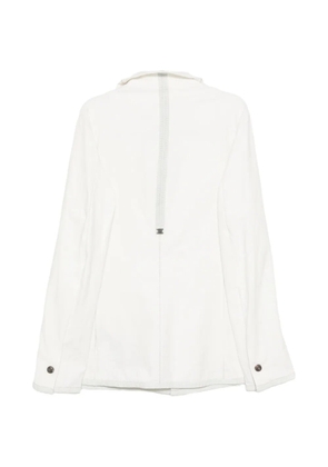69 BY ISAAC SELLAM Armure button-up blazer - White
