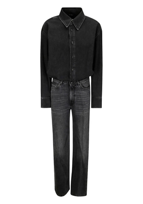 Haikure cotton jumpsuit - Black