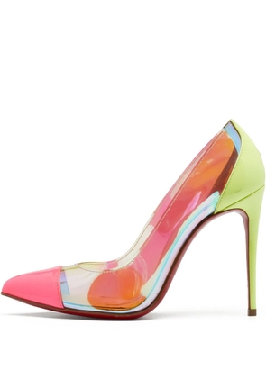 Christian Louboutin Pre-Owned 100mm leather pumps - Green