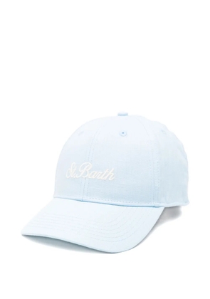MC2 Saint Barth Baseball N embroidered baseball cap - Blue