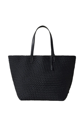 NAGHEDI large Jet Setter handwoven tote bag - Black