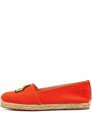 Christian Louboutin Pre-Owned Nanou Orlato espadrilles - Orange