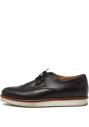 Tod's Vintage Pre-owned leather Oxford shoes - Black