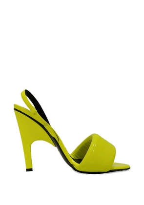 The Attico Rem padded sandals - Green