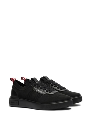 Bally panelled knit sneakers - Black