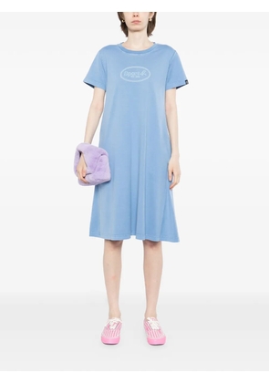 SPORT b. by agnès b. dyed short-sleeves mini dress - Blue